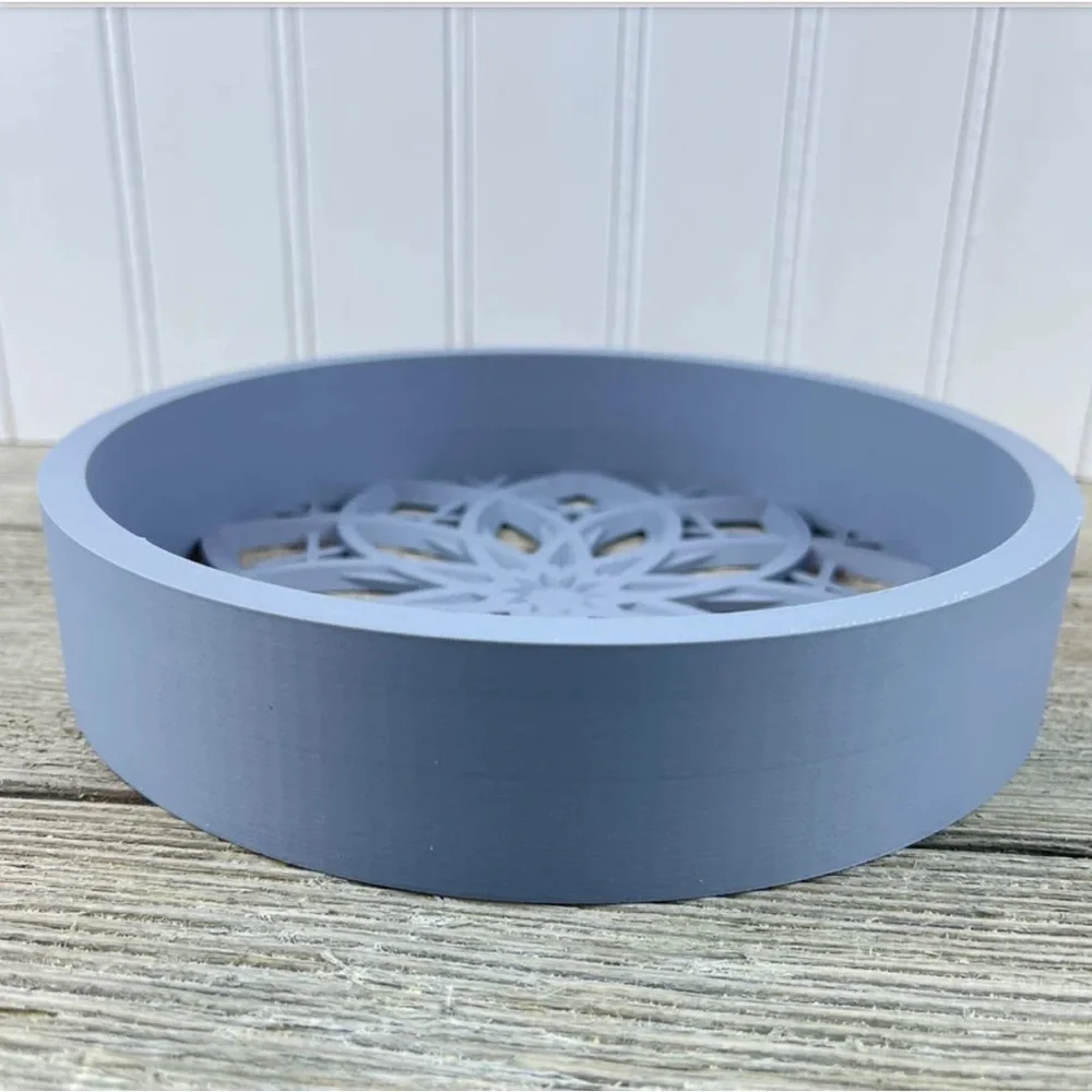 Floral Design Catch All Tray, The Kovi Catch-All Tray, Trinket Dish